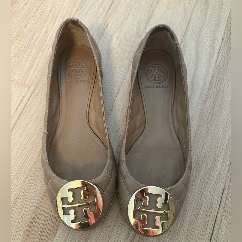 Tory Burch Quinn quilted ballerina flat